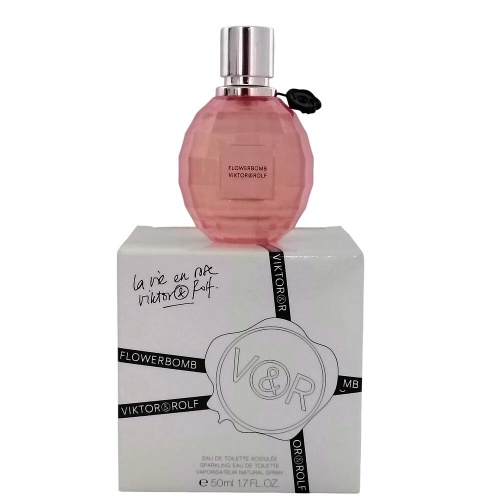 Viktor & Rolf FlowerBomb La Vie En Rose 1.7 fl oz Sparkling Eau De Toilette NEW